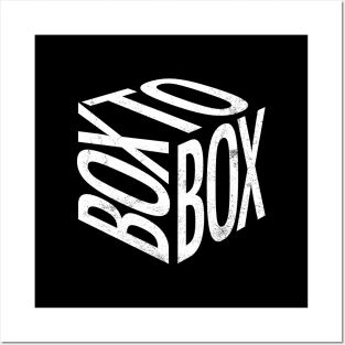 Box to box (white) Posters and Art